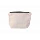 Customized Logo 12oz natural Cotton Toiletry Bag With Silk Screen Printing