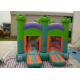 Oxford Fabric Inflatable Commercial Bounce Houses With Slide For Kids