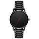 Chinese Quartz Watches 316L Stainless Steel Black Metal Belt Watches