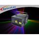 Dust Proof IP52 Stage Laser Projector  3W RGB Full Color With ILDA Laser Controller