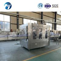 Carbonated Gas Sparkling Beverage Drink Beer Filling Machine PLC + Touch Screen Control