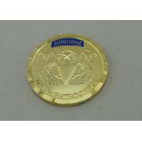 3D Die Struck Personalized Coins Brass Material And Diamond Cut Edge