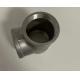 Welding Sch5s Stainless Steel T Fitting For Pipe Conection