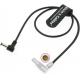 Power Cable For Zacuto Kameleon EVF DC Male To Adjustable Right Angle 4-Pin Male 45cm 18inches