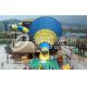 Customized Fiberglass Commercial Family Water Slide For Holiday Resort , 16m Height