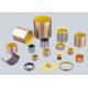 Yellow POM Boundary Lubricating Bearings DX Bushing , Sliding Bearing Self Lubricating Bushing