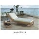 Rattan wicker outdoor garden furniture of sun lounger ---6101