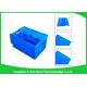 Mesh Collapsible Plastic Containers with Attached Lids / Package Folding Plastic Crates