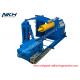 Hydraulic de-coiler with coil car for 1500mm wide coil width roofing/ deck machine/ cut to length line, 10mt capacity