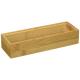 Stackable Bamboo Office Organizer Box Set Of 2 With Quick Rinse In Warm Water