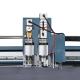 Digital CNC Machine For Cutting Fabric Single Ply , Round Knife Fabric Cutter 3.5KW