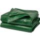 Advantageous PVC Tarpaulin for Covering Items Wide Applicability in Green