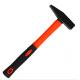 Machinist hammer(XL-0112) with double colors rubber handle and durable powder surface