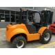 Compact Structure Rough Terrain Forklift 4 Wheel Drive Forklift High Performance