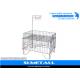 Customized Color Steel Promotional Display Counter Wire Mesh Storage Baskets