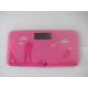 tempered safety plate glass 5 to 180kg pink color romatic mini scales