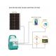 Off Grid Solar Energy Power Lighting Kit System Rechargeable Mini DC Portable