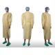 Dust Proof Blue Non Woven Disposable Isolation Gowns