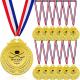 ODM Metal Award Medals Diecast Custom Medals No Minimum With Sublimated Ribbon