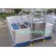 Anti Rust Pig Farrowing Crates For Animals Galvanized Pipe And PE Plate