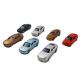 1:200 miniature plastic scale painted model car for architecture model train layout