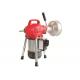 Sectional Electric Pipe Power Drain Cleaning Machine For Max 4 Inch Pipe