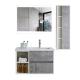 Wall Mount Bathroom Cabinet With Mirror And Light 80*50*50cm