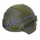 1.4 Kg MICH Bulletproof Helmet Detachable Visor Compatible With Night Vision