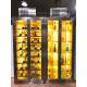 Hot selling liquor bottle display shelf high quality wine cabinets with low price