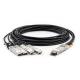Optical Cable Direct Attach Passive Copper 40G DAC SFP Patch Cord with 1 Conductor
