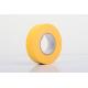 Crepe Paper Material Yellow Masking Tape For Powder Spraying