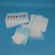 White Plastic 95kPa Serum Tubes Blood Collection Latex Free Tourniquet