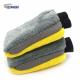 26x20cm Car Detailing Tools 80% Polyester 20% Polyamide Double Sided Fluffy Wheel Cleaning Glove