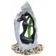 Outside Garden Statue Water Fountains With Fiberglass / Cement / Magnesia Material