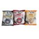175*150mm Snack Food Packaging Bag Fin Seal Side Gusset Pouch 9 Colors