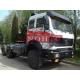 40 - 80 Tons Tractor Head Trucks NG Cab 4 Point Full Floating Air Suspension