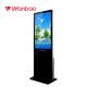 Free Standing Indoor Digital Advertising Display With LCD Touch Screen For Mall