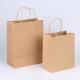 Recyclable Personalised Brown Paper Bags OEM / ODM Available For Packaging