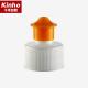 28/410 Cosmetic Bottle Cap 24/410 Mushroom Push Pull Lid Plastic Ribbed Smooth Cover For Cosmetic Bottle