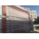 Construction Site Security Temporary Fencing Panels 84 microns hdg 2100mm*2400mm height
