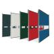 Self Locking Insulated Sectional Doors Aluminum Panel Height 450mm 550mm