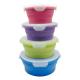 amazon top seller 2018  Lunch Silicone box plastic food container  house lunch organizer kidsstorage box meal prep containers