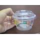 Disposable Yogurt cups，disposable plastic salad cups 150ml