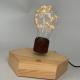 octagon levitation lamp ,magnetic floating led bulb light,flying night light