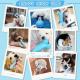 Puppy Toys For Teething Small Dogs Cute Blue Pet Dog Chew Toys For Puppies Soft Rubber Funny Bone Ball Donut Indoor