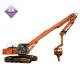 Fondation Construction Excavator Boom Arm Hydraulic Pile Driver HG785