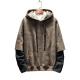 Autumn Mens Oversized Pullover Hoodie For Sports Xxxxl Size Plain Neck