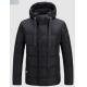 Electric Mens Warm Waterproof Coat , Men's Battery Heated Jacket For Winter