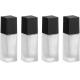 Square Cosmetic Container Travel  Dispenser Vials with Pressure Pump Head