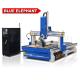 ELE 1530 wood 4 axis cnc router carving machinery with YASKAWA Motor and driver from Japan for EPS foam, mould